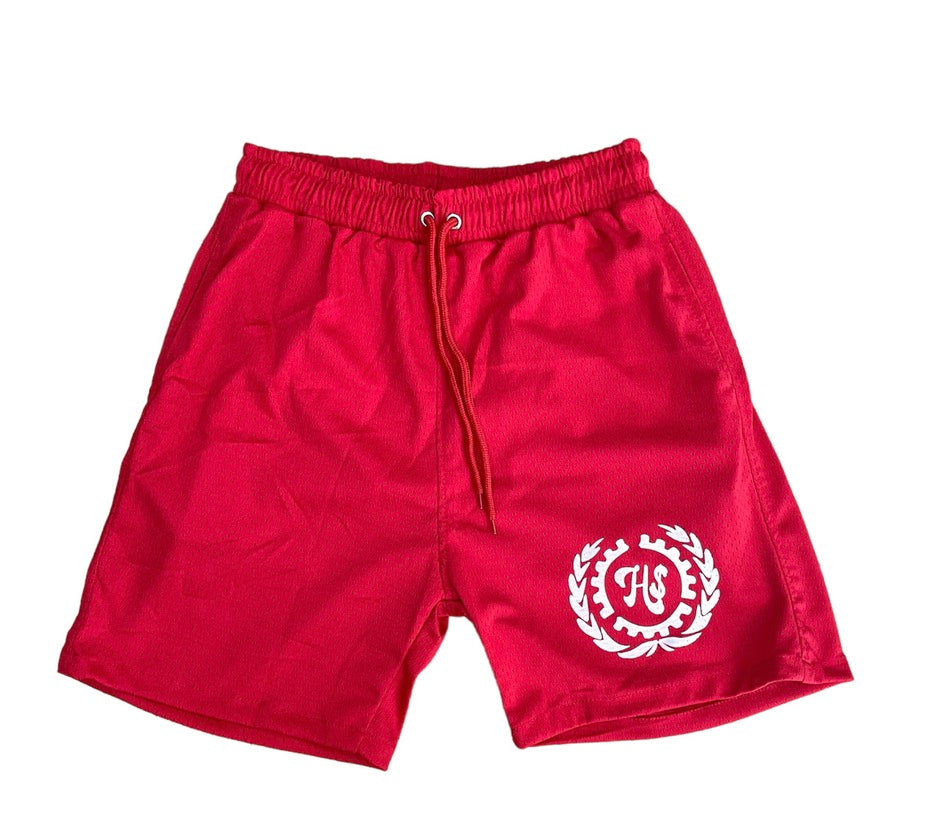 HU$TLER UNIVERSITY Shorts Red